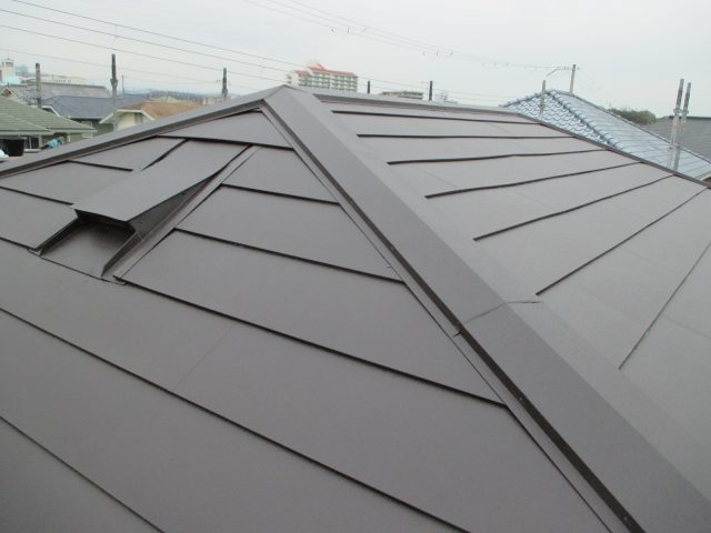 明石市　カバー工法　シルキーG２施工完了